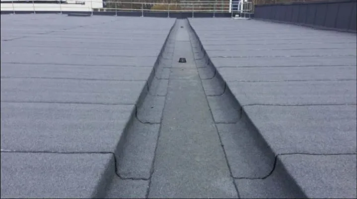 Felt roof installation
