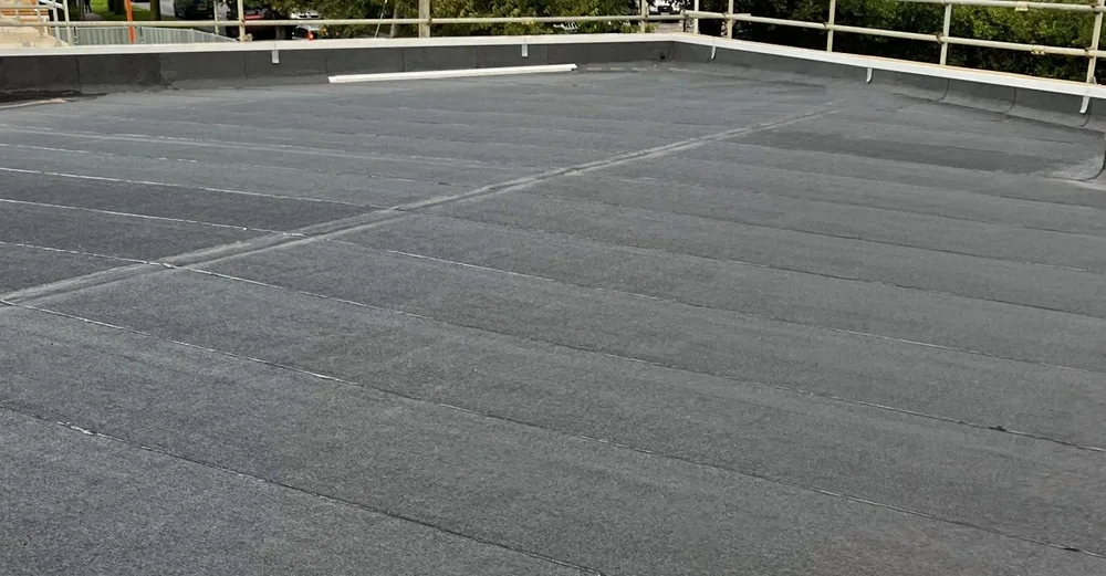 Felt roofing system
